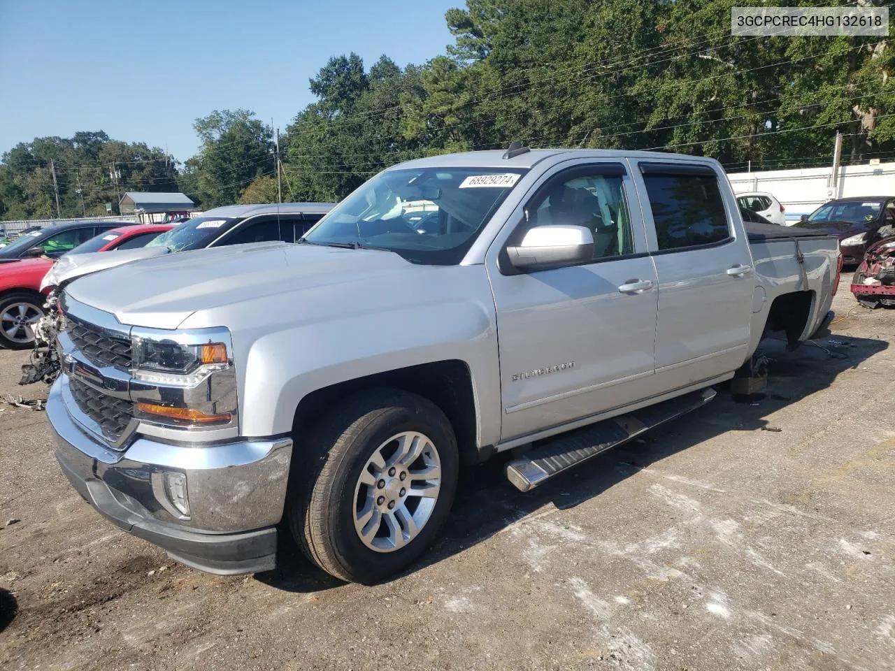 2017 Chevrolet Silverado C1500 Lt VIN: 3GCPCREC4HG132618 Lot: 68929274