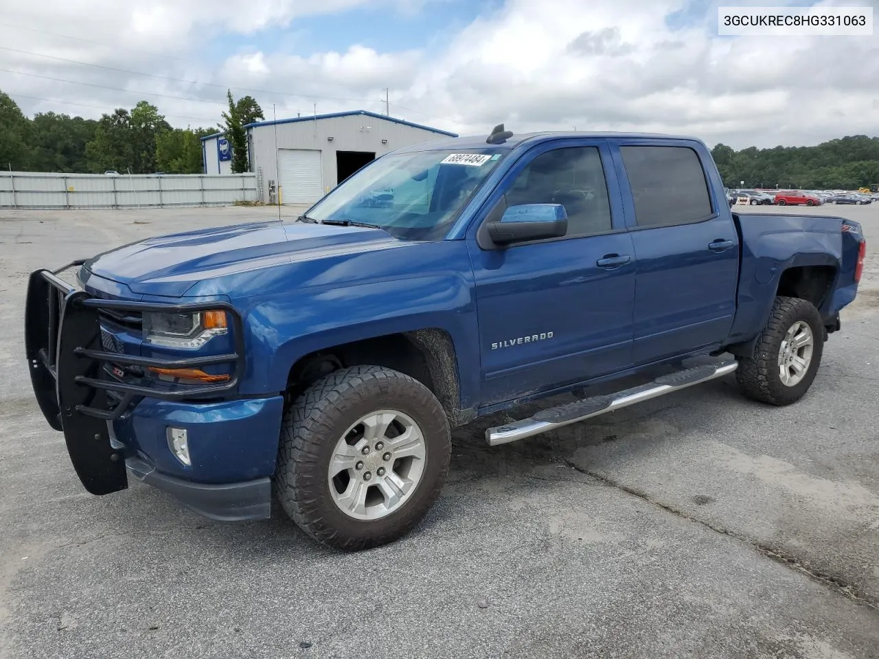 3GCUKREC8HG331063 2017 Chevrolet Silverado K1500 Lt