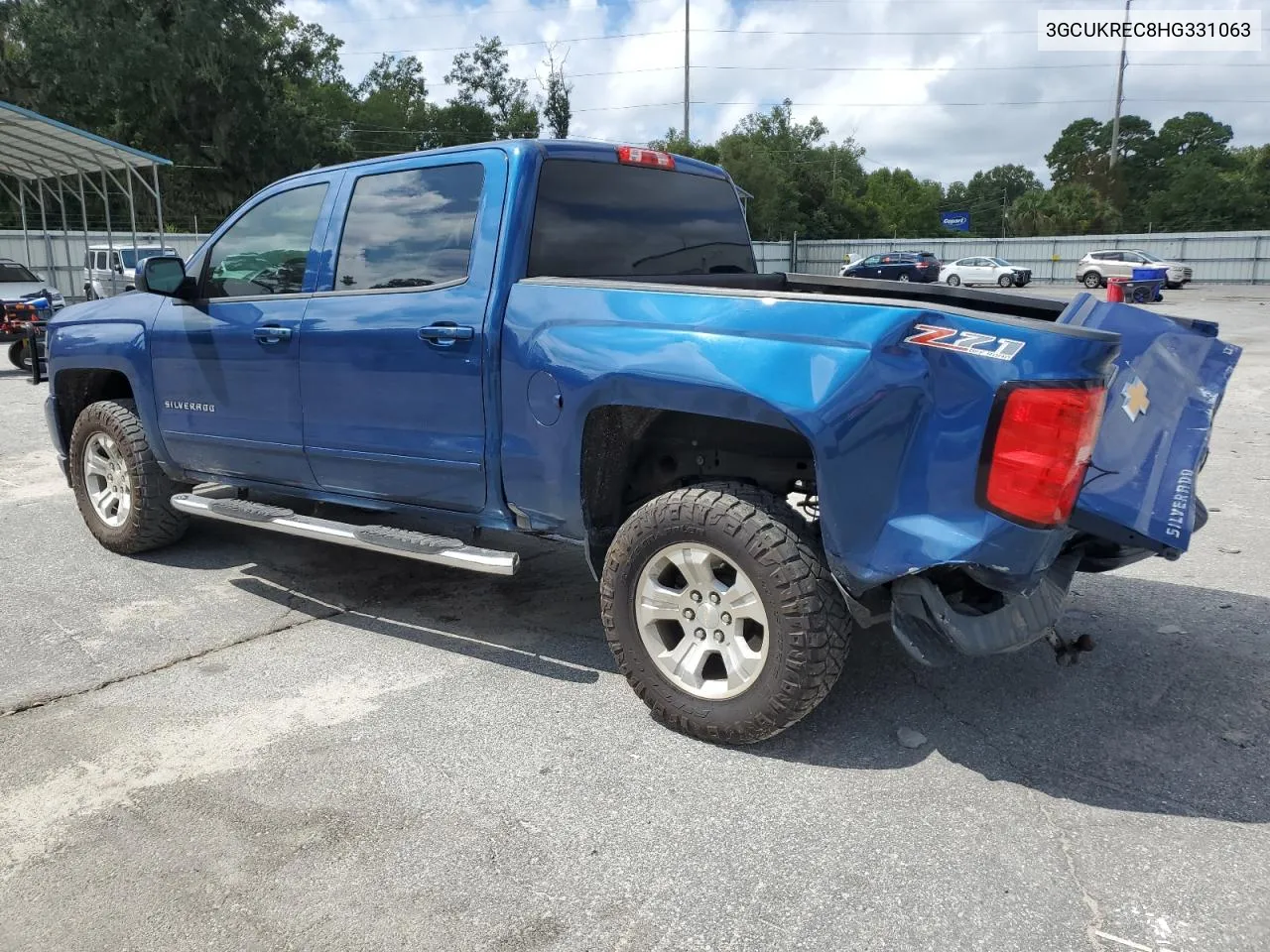 2017 Chevrolet Silverado K1500 Lt VIN: 3GCUKREC8HG331063 Lot: 68974484