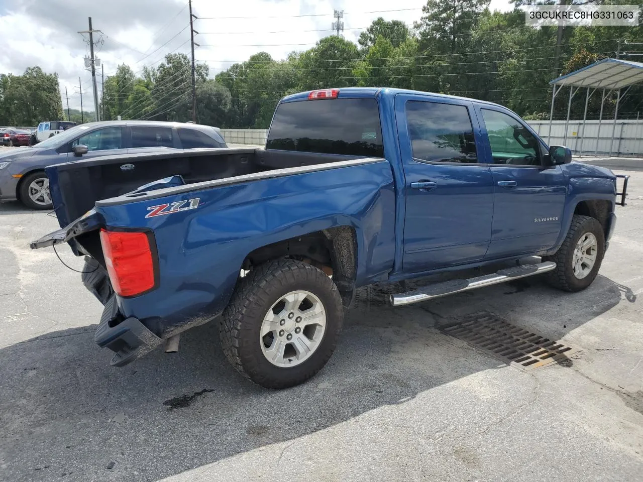 2017 Chevrolet Silverado K1500 Lt VIN: 3GCUKREC8HG331063 Lot: 68974484