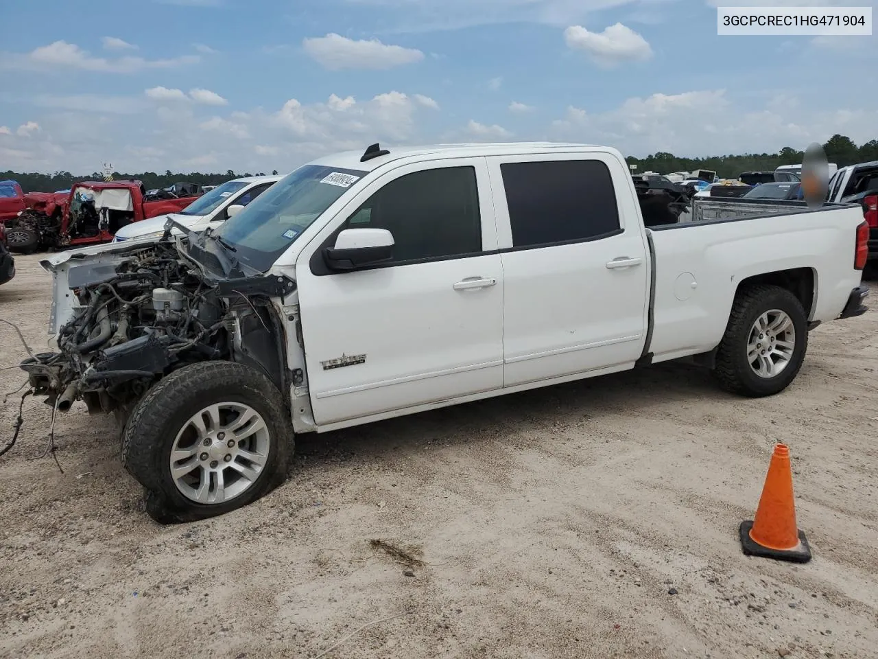 2017 Chevrolet Silverado C1500 Lt VIN: 3GCPCREC1HG471904 Lot: 69308924