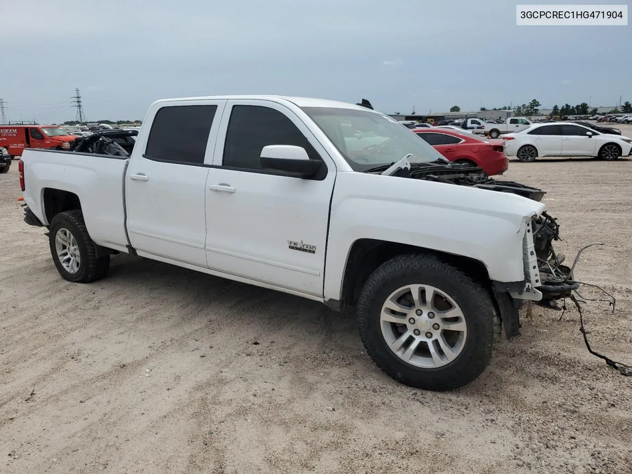 2017 Chevrolet Silverado C1500 Lt VIN: 3GCPCREC1HG471904 Lot: 69308924