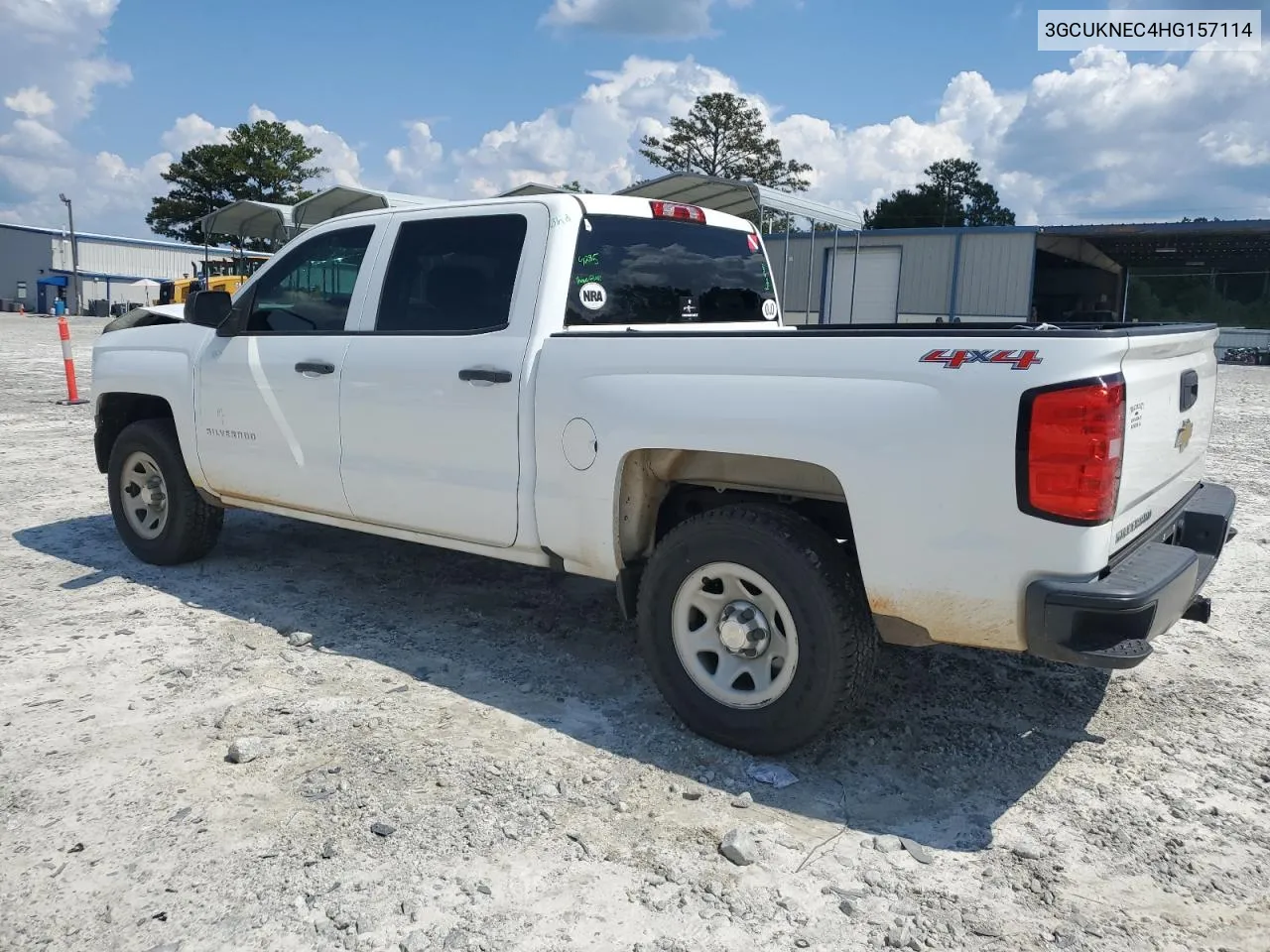 2017 Chevrolet Silverado K1500 VIN: 3GCUKNEC4HG157114 Lot: 69380974