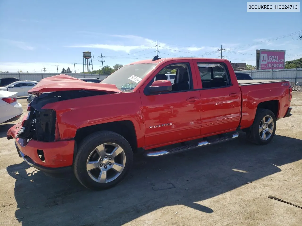 2017 Chevrolet Silverado K1500 Lt VIN: 3GCUKREC1HG224713 Lot: 69518284