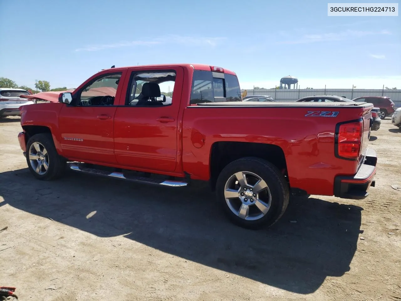 2017 Chevrolet Silverado K1500 Lt VIN: 3GCUKREC1HG224713 Lot: 69518284