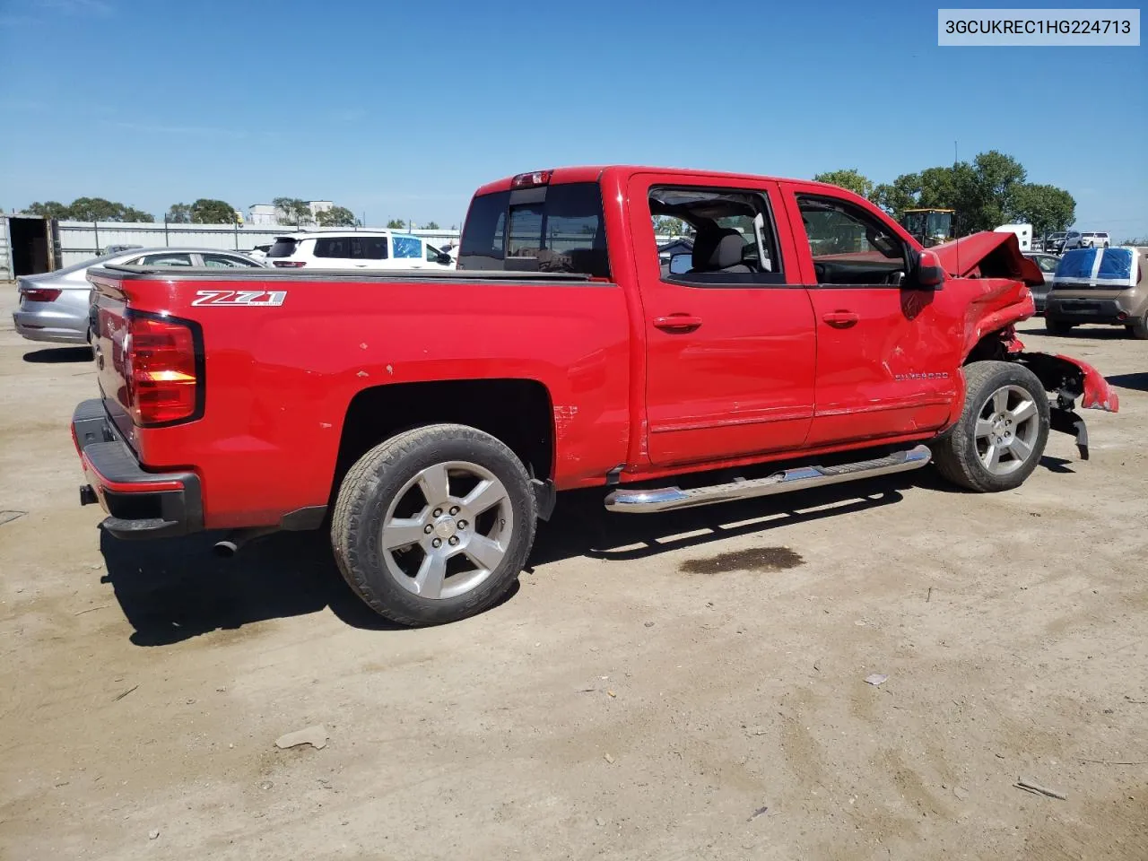 2017 Chevrolet Silverado K1500 Lt VIN: 3GCUKREC1HG224713 Lot: 69518284