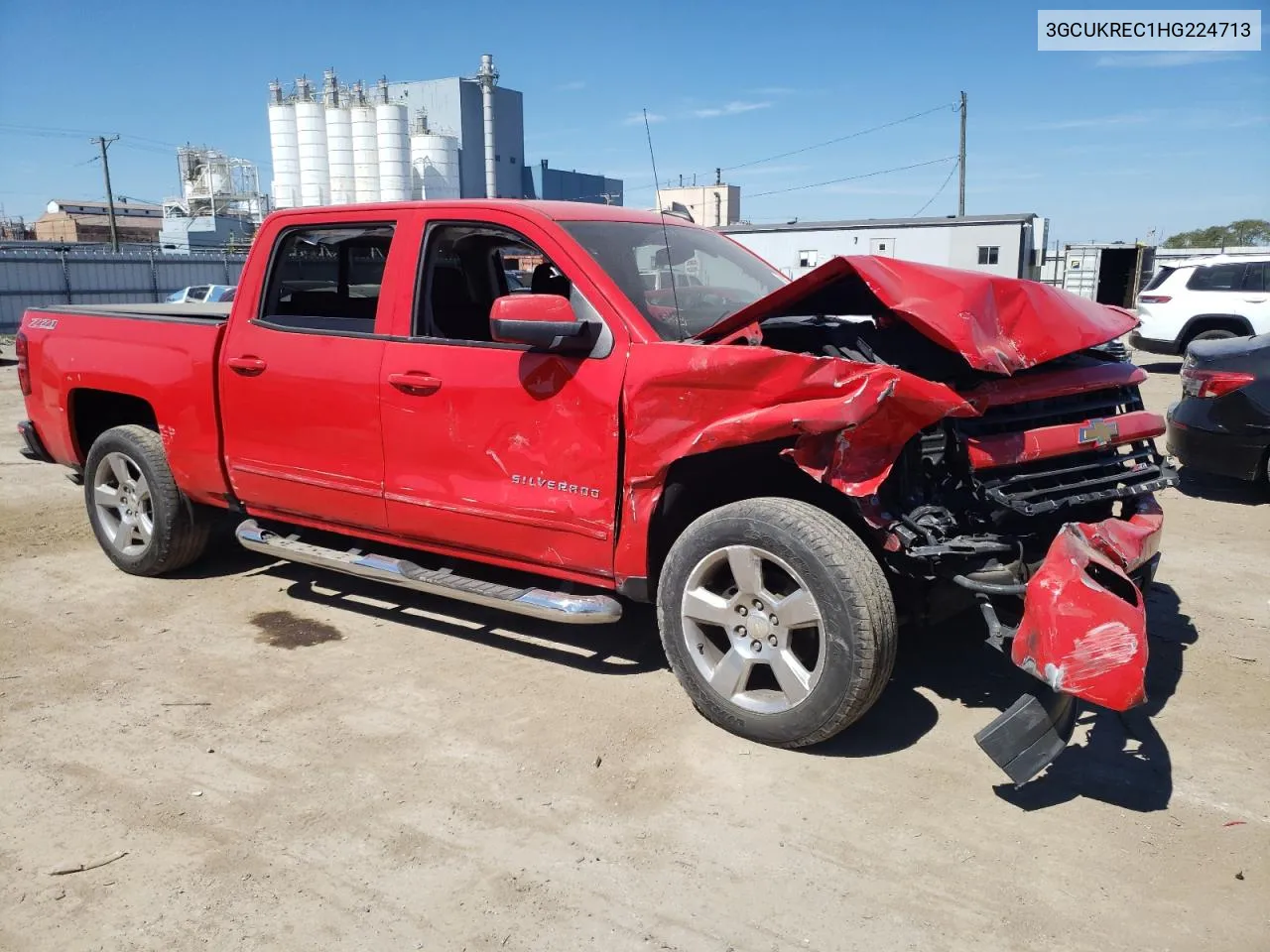 2017 Chevrolet Silverado K1500 Lt VIN: 3GCUKREC1HG224713 Lot: 69518284