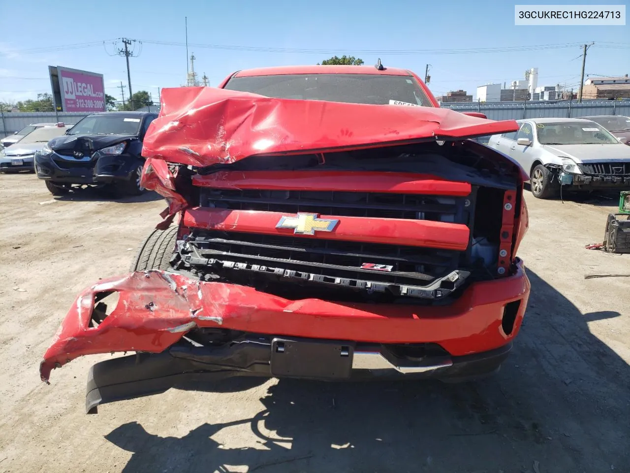 3GCUKREC1HG224713 2017 Chevrolet Silverado K1500 Lt