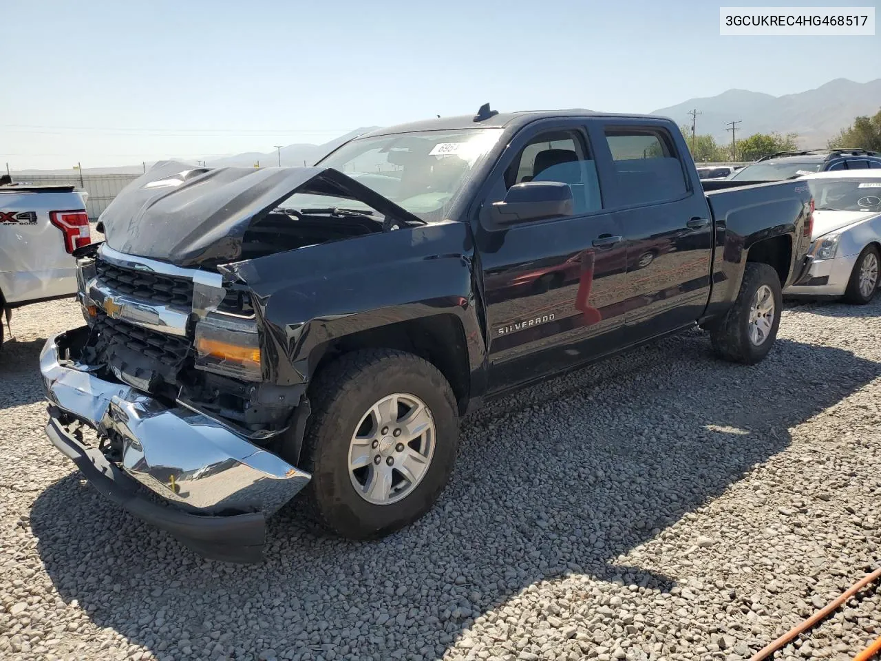 3GCUKREC4HG468517 2017 Chevrolet Silverado K1500 Lt