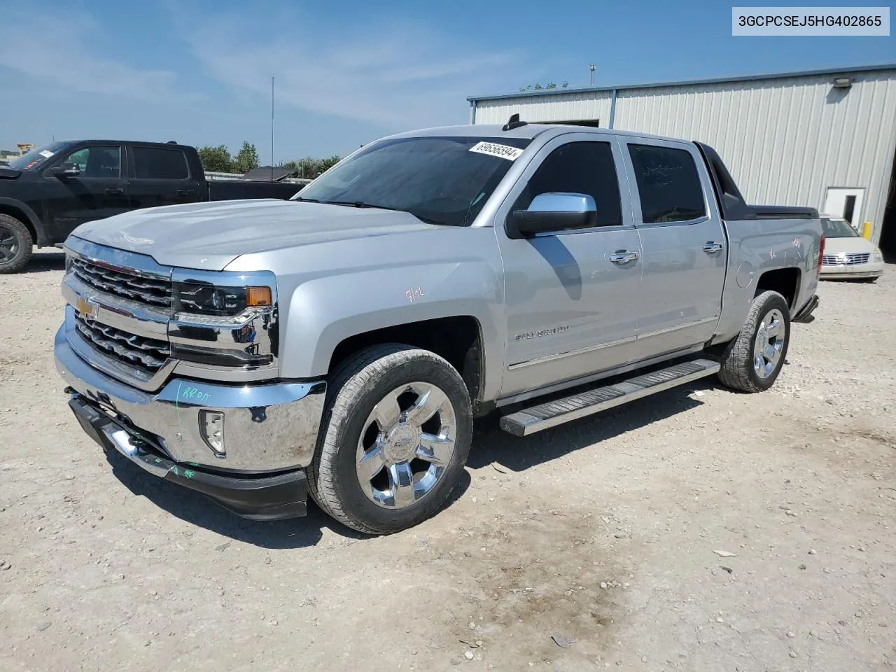 2017 Chevrolet Silverado C1500 Ltz VIN: 3GCPCSEJ5HG402865 Lot: 69656594