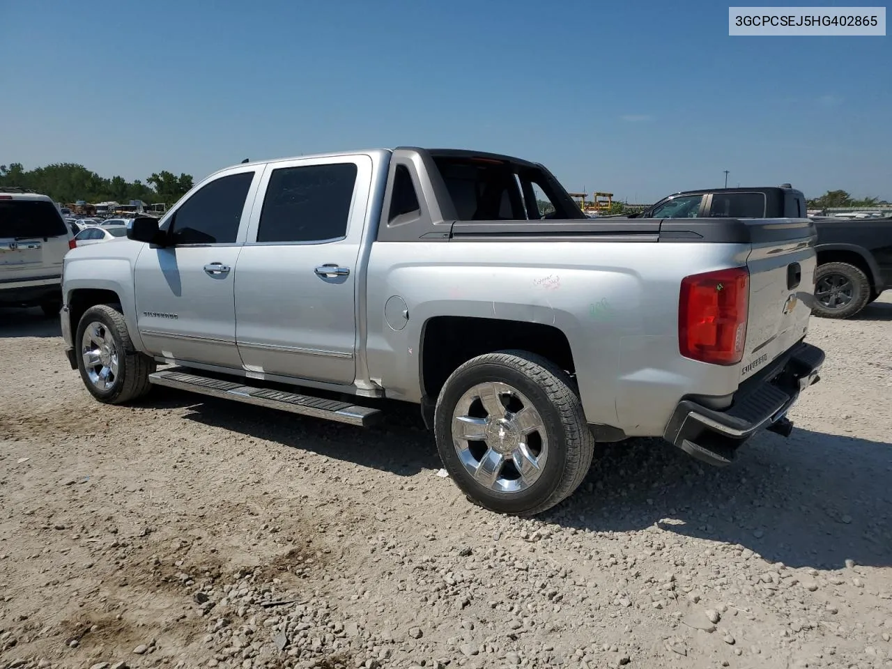 2017 Chevrolet Silverado C1500 Ltz VIN: 3GCPCSEJ5HG402865 Lot: 69656594