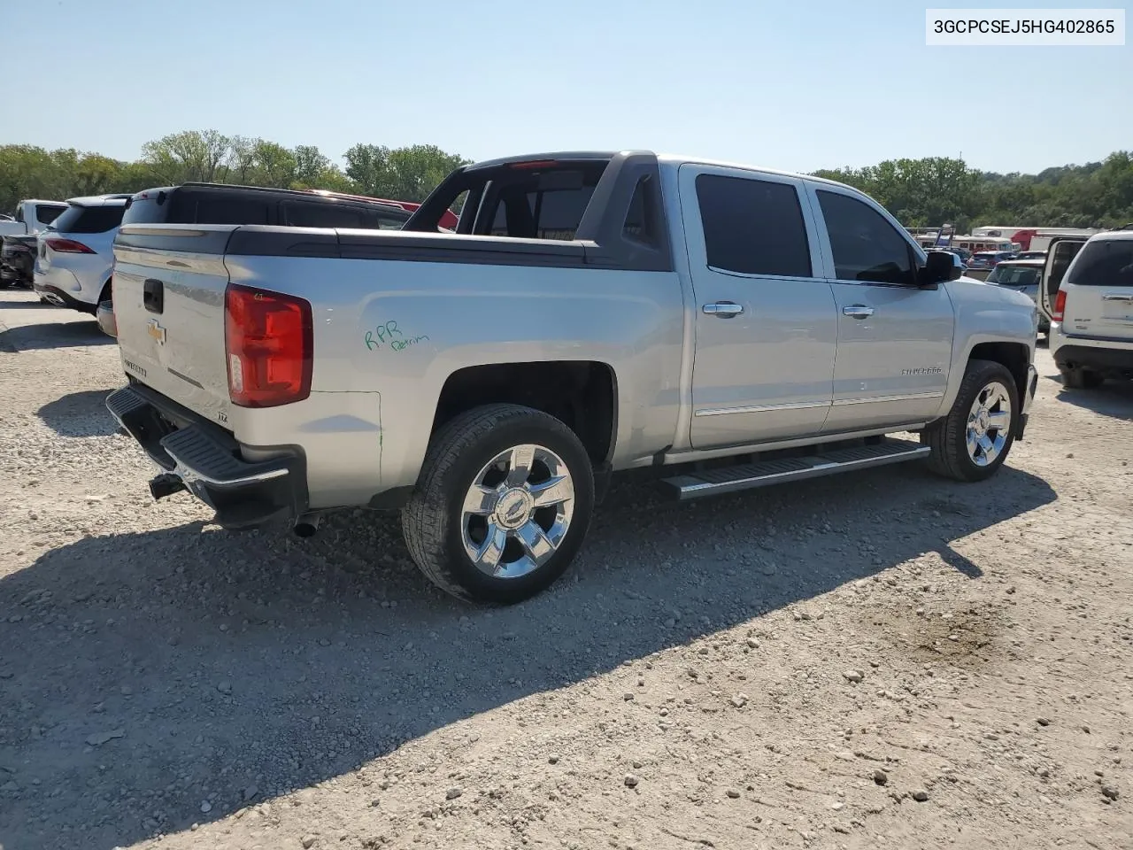 2017 Chevrolet Silverado C1500 Ltz VIN: 3GCPCSEJ5HG402865 Lot: 69656594