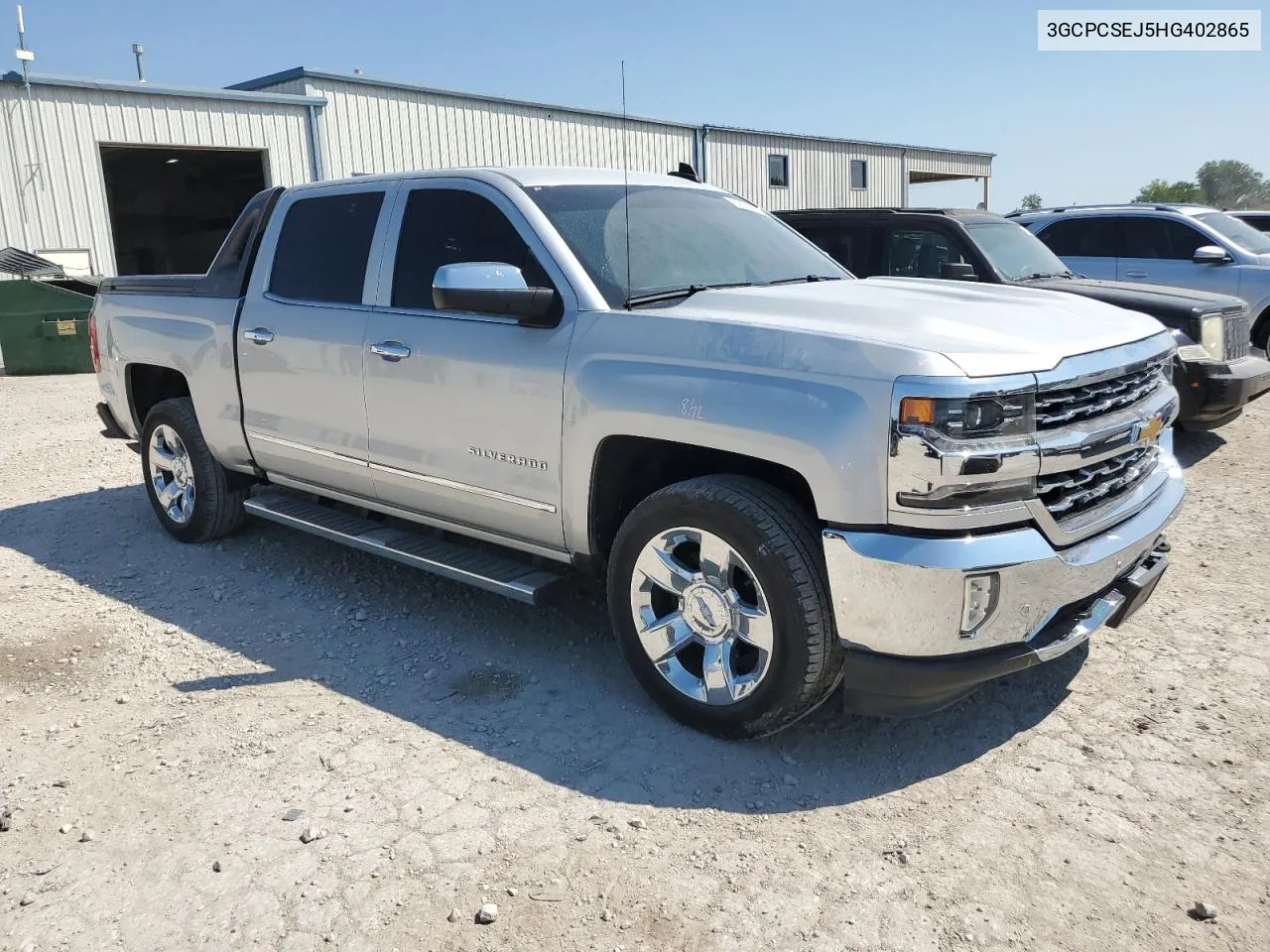 2017 Chevrolet Silverado C1500 Ltz VIN: 3GCPCSEJ5HG402865 Lot: 69656594