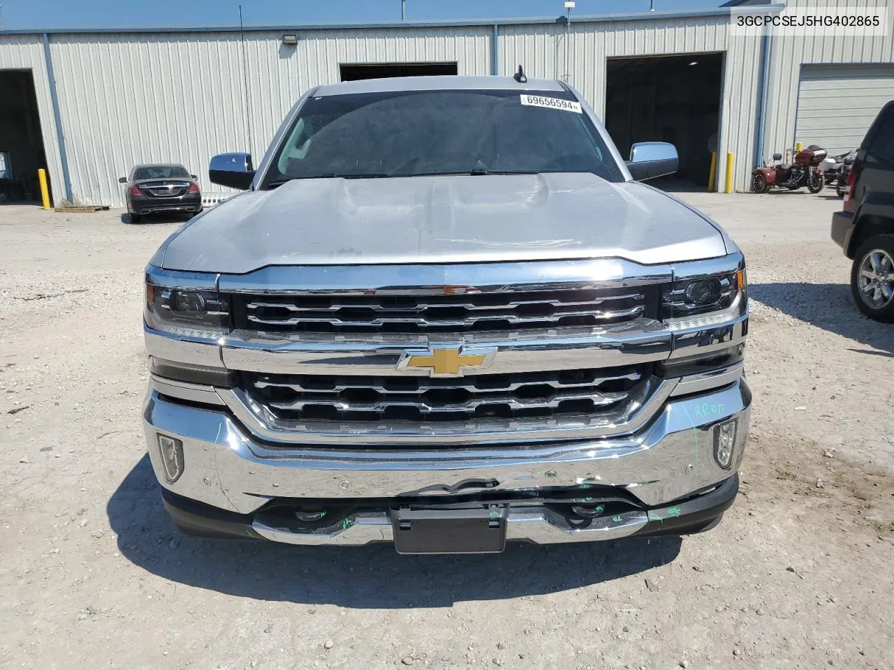 2017 Chevrolet Silverado C1500 Ltz VIN: 3GCPCSEJ5HG402865 Lot: 69656594