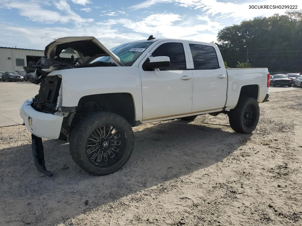 2017 Chevrolet Silverado K1500 Lt VIN: 3GCUKREC5HG299222 Lot: 69861074