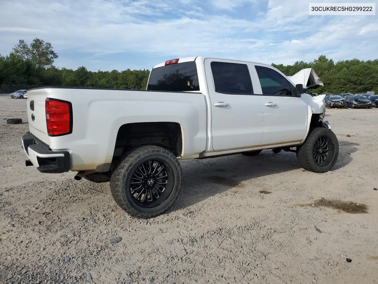 2017 Chevrolet Silverado K1500 Lt VIN: 3GCUKREC5HG299222 Lot: 69861074