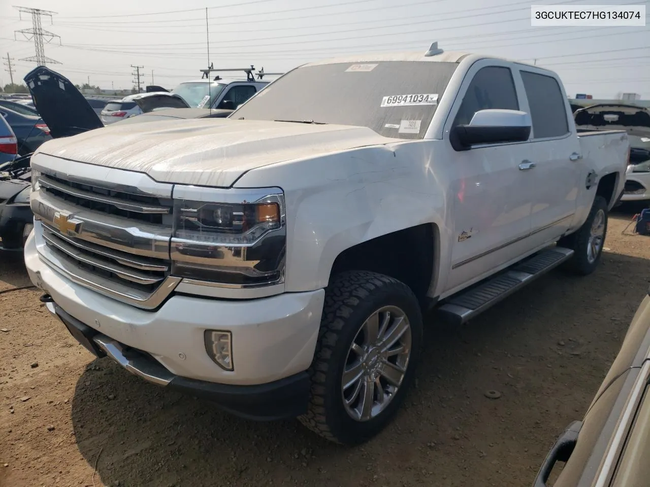 3GCUKTEC7HG134074 2017 Chevrolet Silverado K1500 High Country