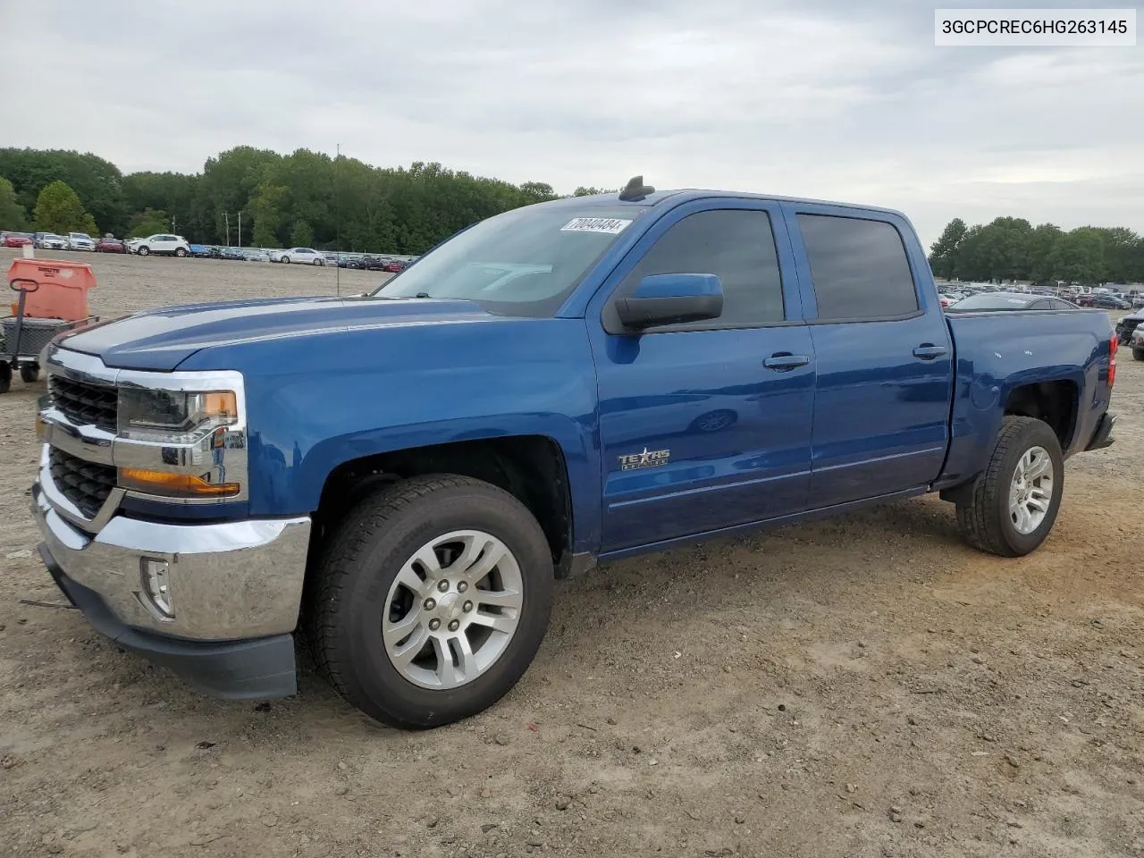 2017 Chevrolet Silverado C1500 Lt VIN: 3GCPCREC6HG263145 Lot: 70040484