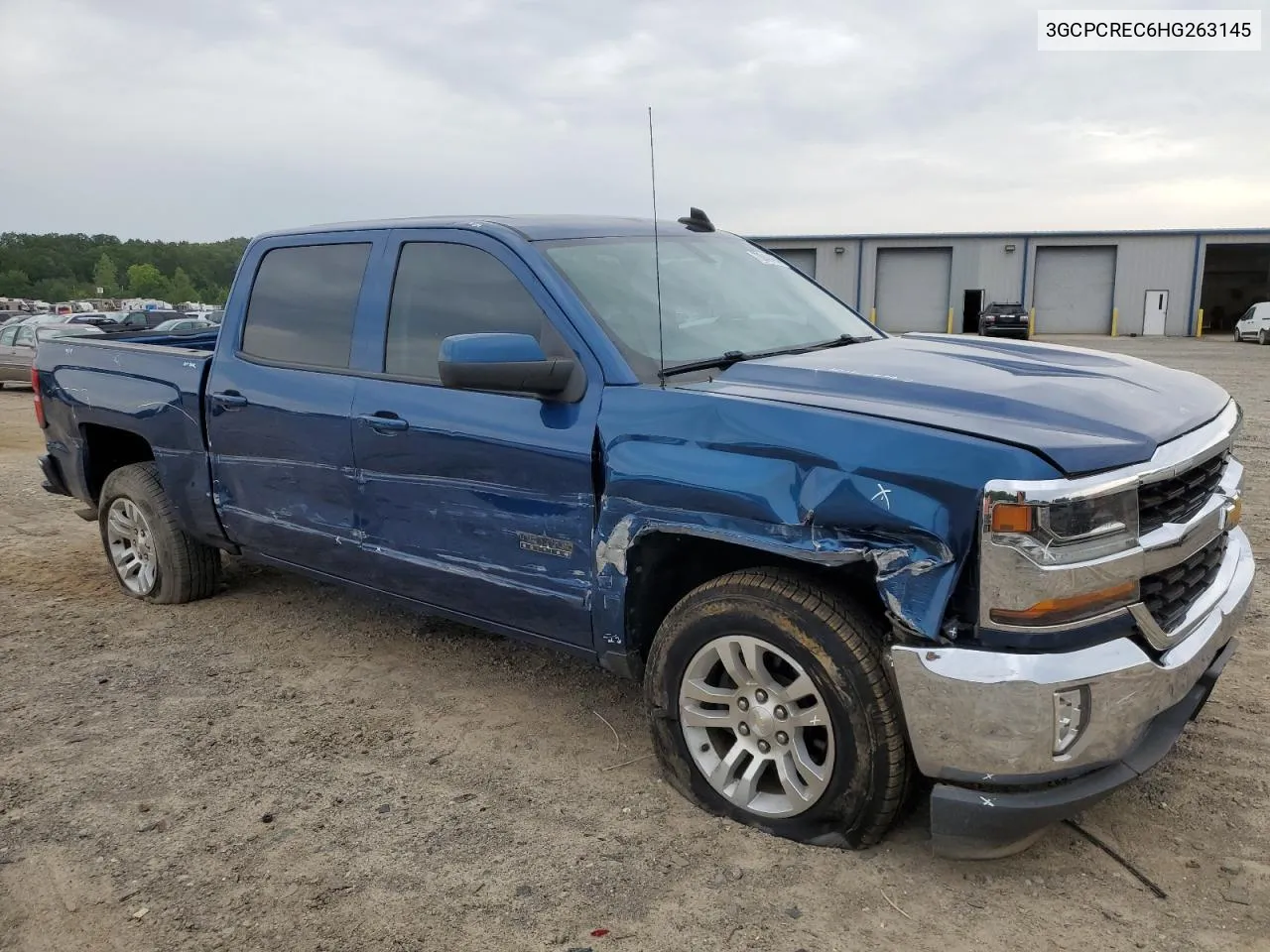 2017 Chevrolet Silverado C1500 Lt VIN: 3GCPCREC6HG263145 Lot: 70040484