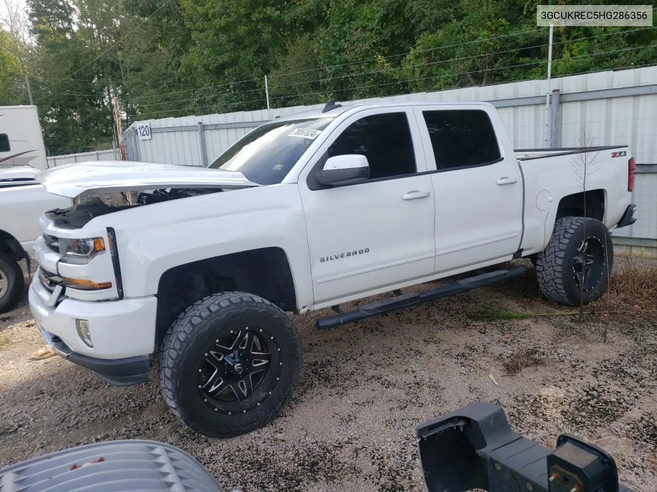 3GCUKREC5HG286356 2017 Chevrolet Silverado K1500 Lt