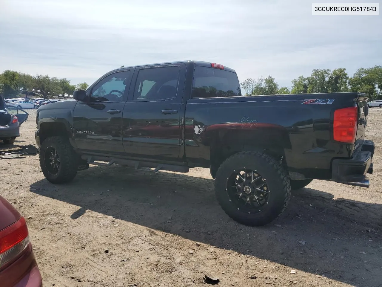 2017 Chevrolet Silverado K1500 Lt VIN: 3GCUKREC0HG517843 Lot: 70144514