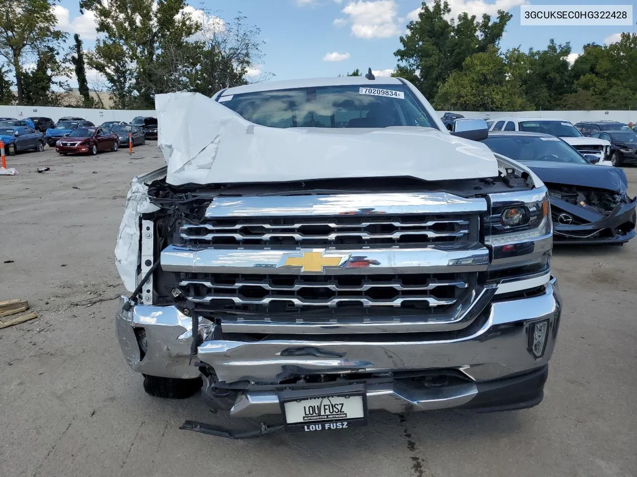 3GCUKSEC0HG322428 2017 Chevrolet Silverado K1500 Ltz