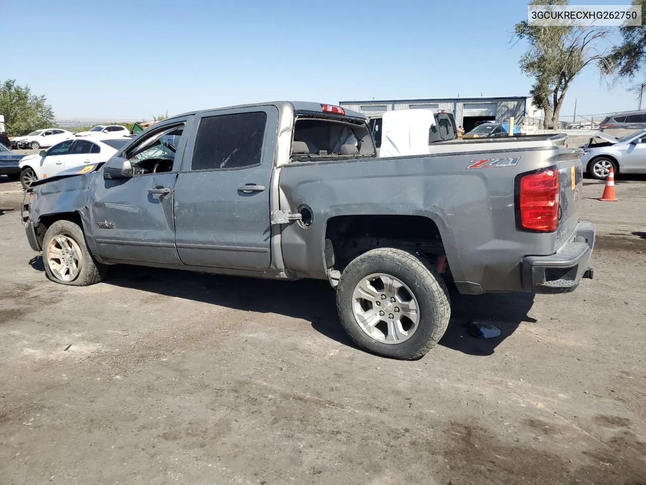 3GCUKRECXHG262750 2017 Chevrolet Silverado K1500 Lt