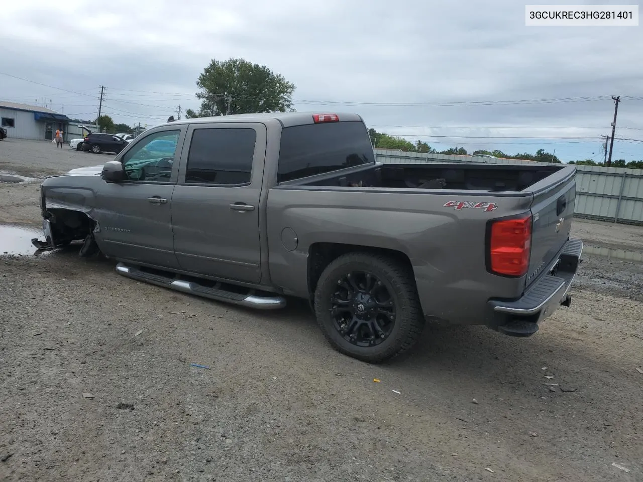 3GCUKREC3HG281401 2017 Chevrolet Silverado K1500 Lt