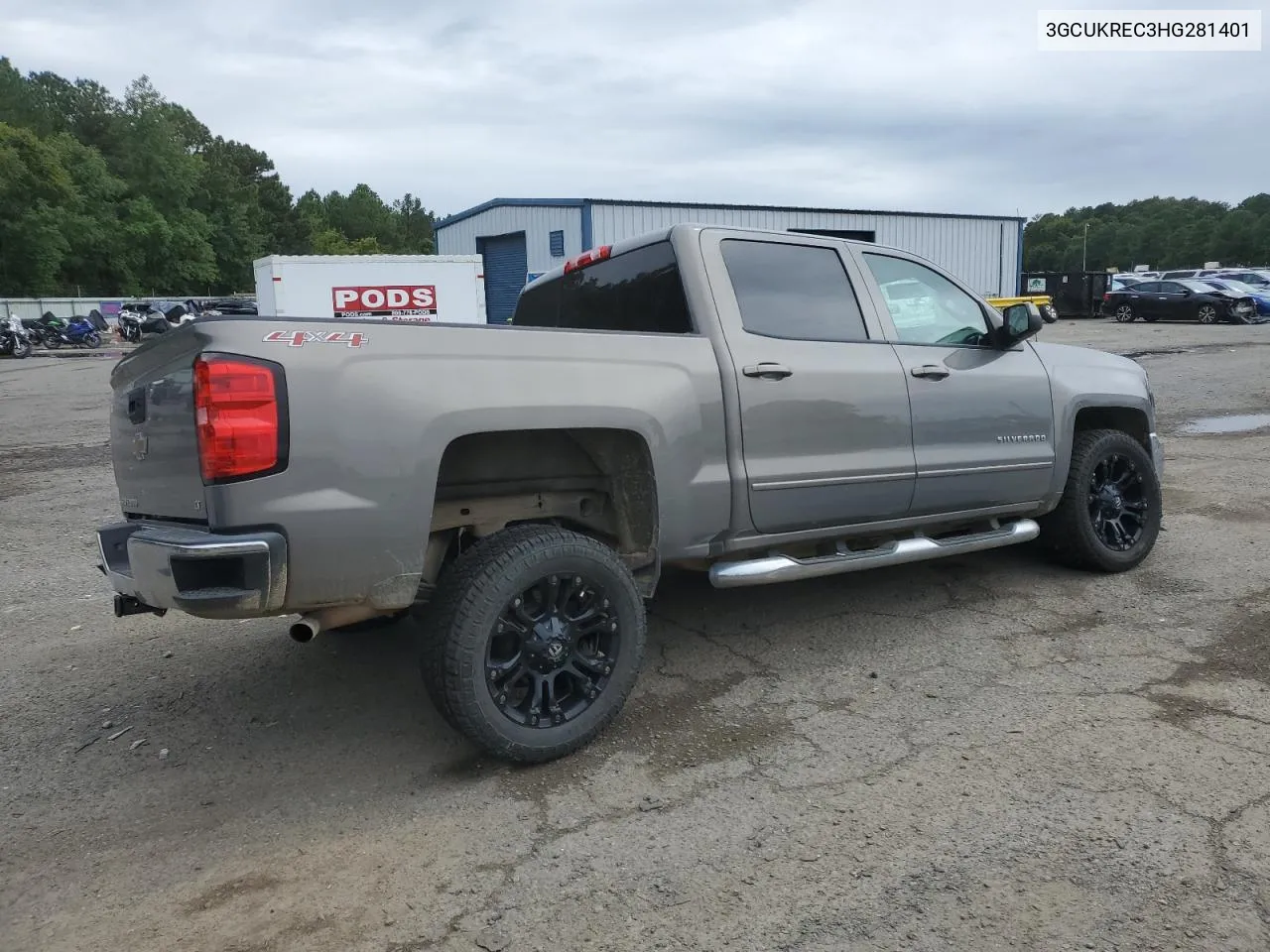 2017 Chevrolet Silverado K1500 Lt VIN: 3GCUKREC3HG281401 Lot: 70470854