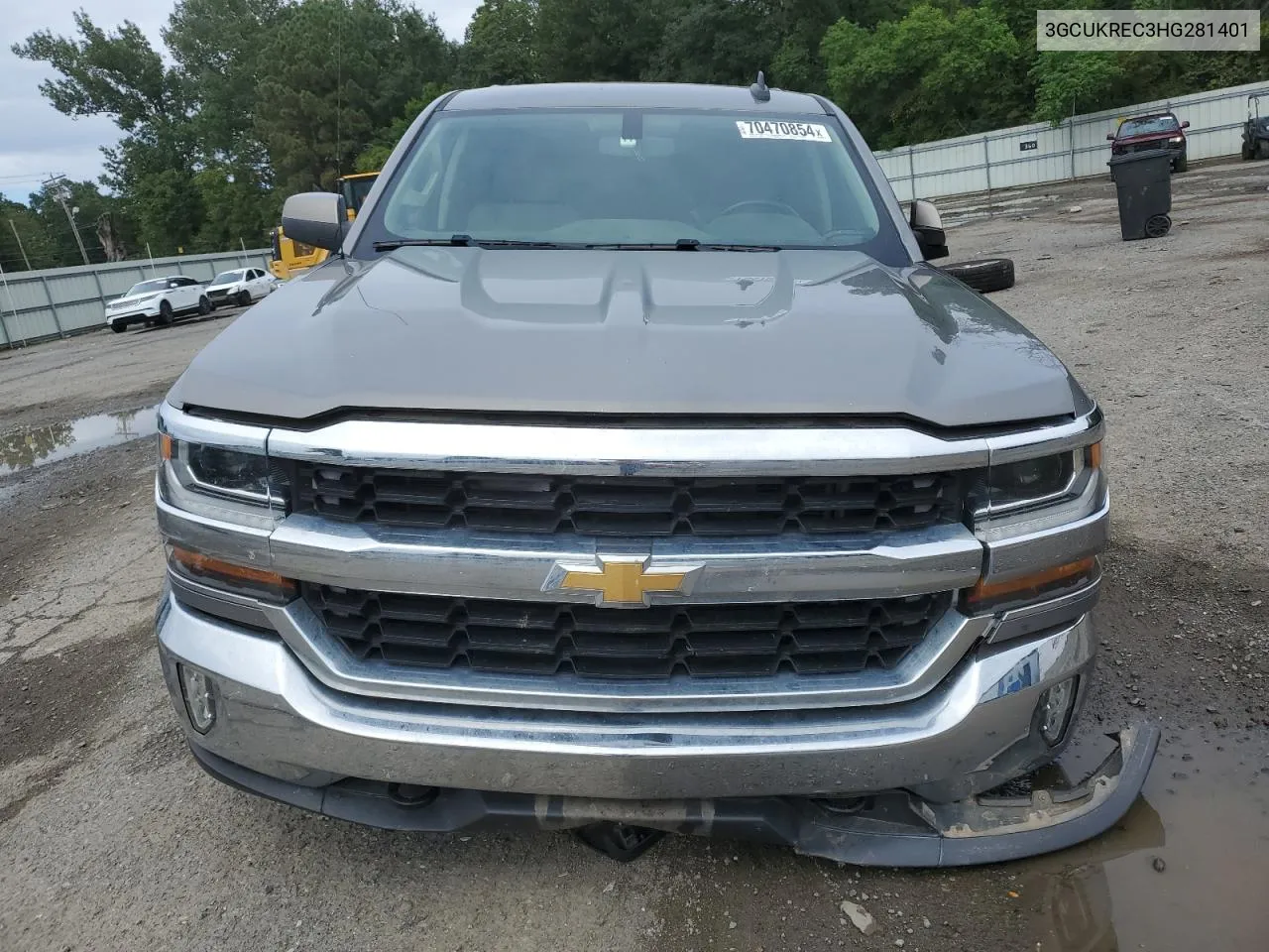 2017 Chevrolet Silverado K1500 Lt VIN: 3GCUKREC3HG281401 Lot: 70470854