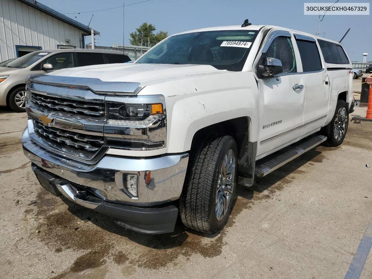 2017 Chevrolet Silverado K1500 Ltz VIN: 3GCUKSECXHG467329 Lot: 70594974