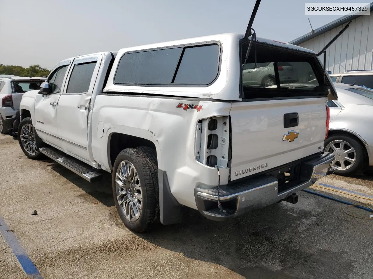 2017 Chevrolet Silverado K1500 Ltz VIN: 3GCUKSECXHG467329 Lot: 70594974