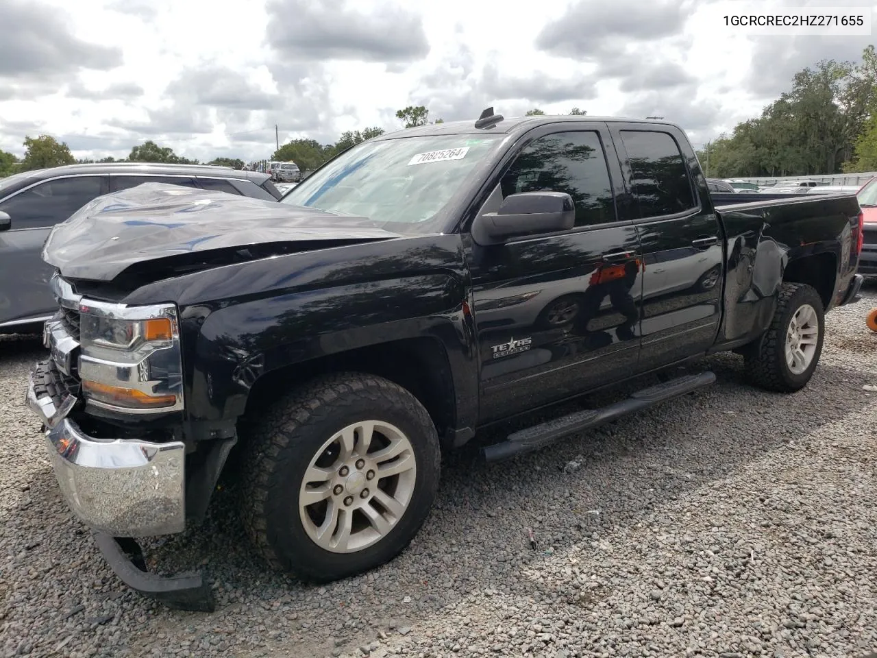 2017 Chevrolet Silverado C1500 Lt VIN: 1GCRCREC2HZ271655 Lot: 70885264