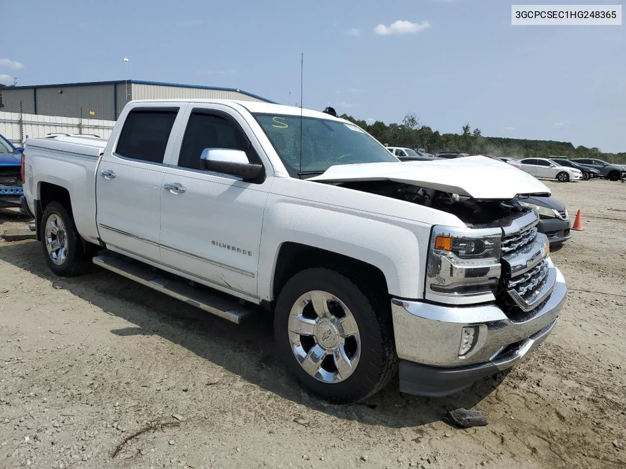 2017 Chevrolet Silverado C1500 Ltz VIN: 3GCPCSEC1HG248365 Lot: 70974434