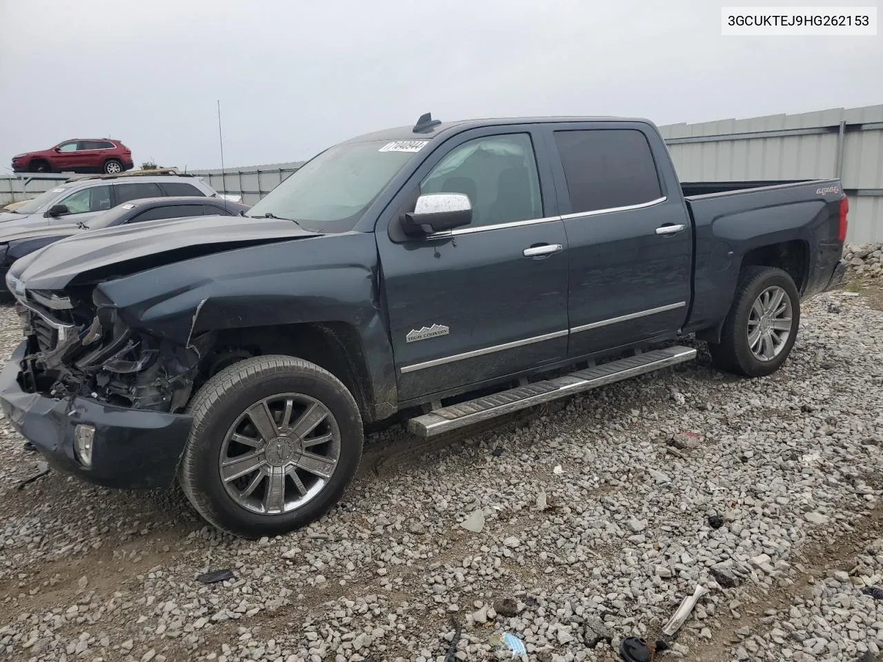 2017 Chevrolet Silverado K1500 High Country VIN: 3GCUKTEJ9HG262153 Lot: 71040944