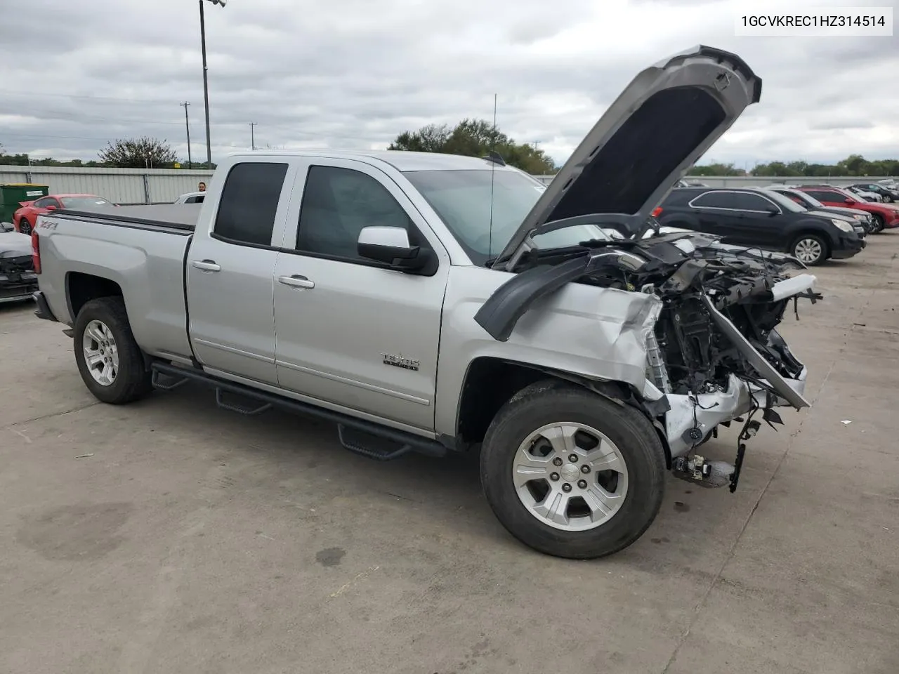 2017 Chevrolet Silverado K1500 Lt VIN: 1GCVKREC1HZ314514 Lot: 71072004