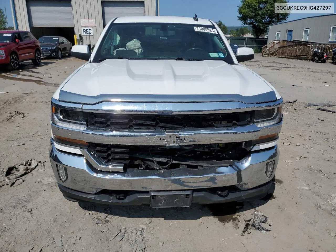 2017 Chevrolet Silverado K1500 Lt VIN: 3GCUKREC9HG427297 Lot: 71080524