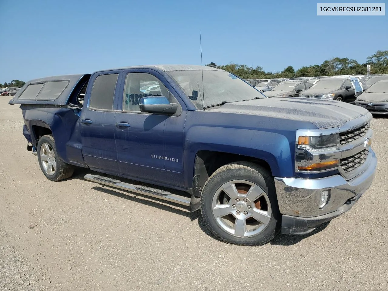 2017 Chevrolet Silverado K1500 Lt VIN: 1GCVKREC9HZ381281 Lot: 71295984