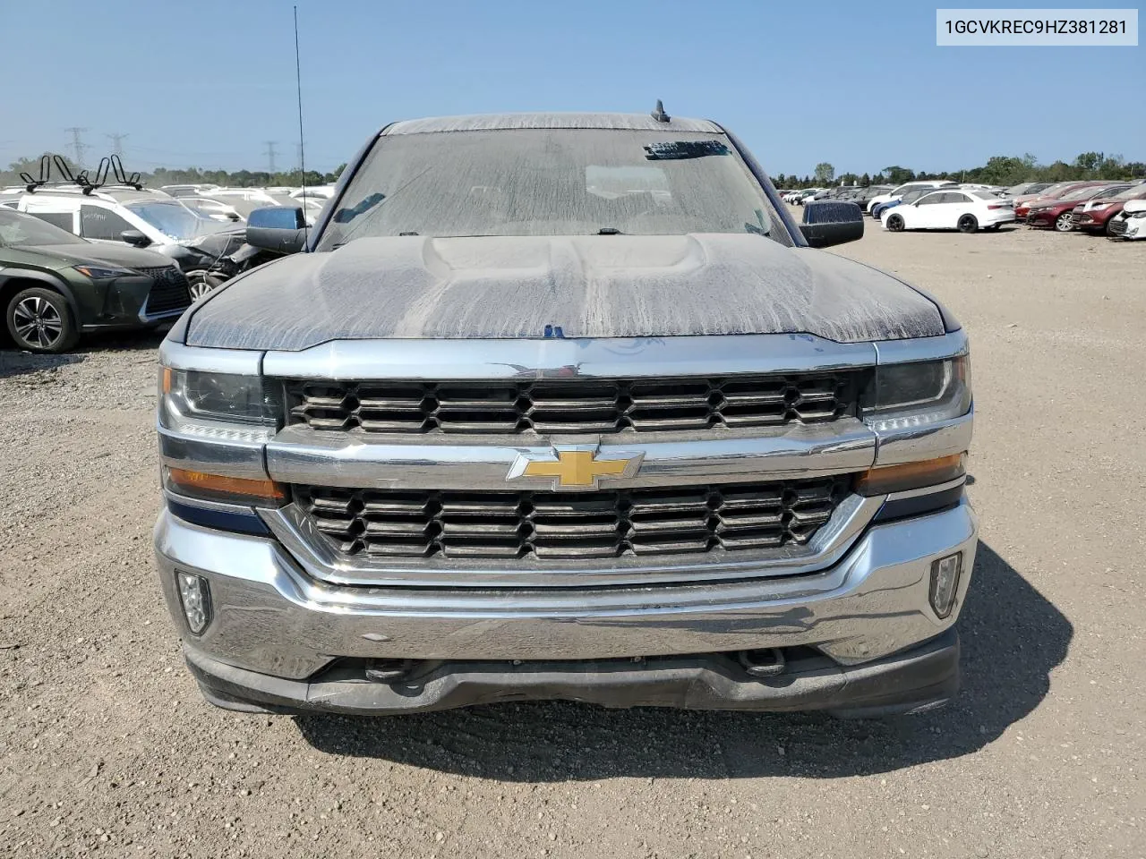 2017 Chevrolet Silverado K1500 Lt VIN: 1GCVKREC9HZ381281 Lot: 71295984