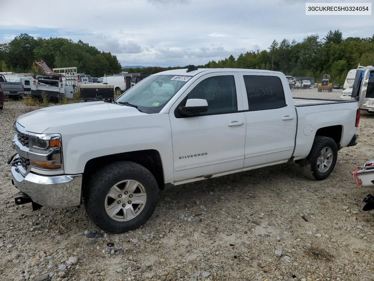 2017 Chevrolet Silverado K1500 Lt VIN: 3GCUKREC5HG324054 Lot: 71318834