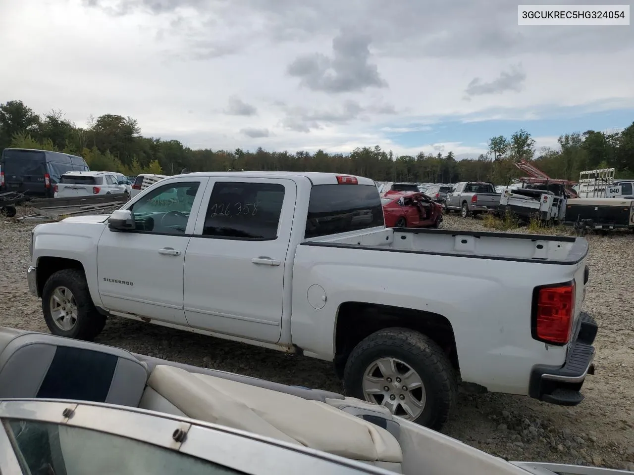 2017 Chevrolet Silverado K1500 Lt VIN: 3GCUKREC5HG324054 Lot: 71318834