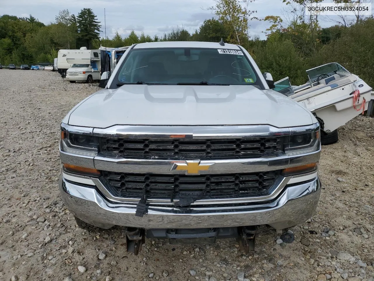 2017 Chevrolet Silverado K1500 Lt VIN: 3GCUKREC5HG324054 Lot: 71318834