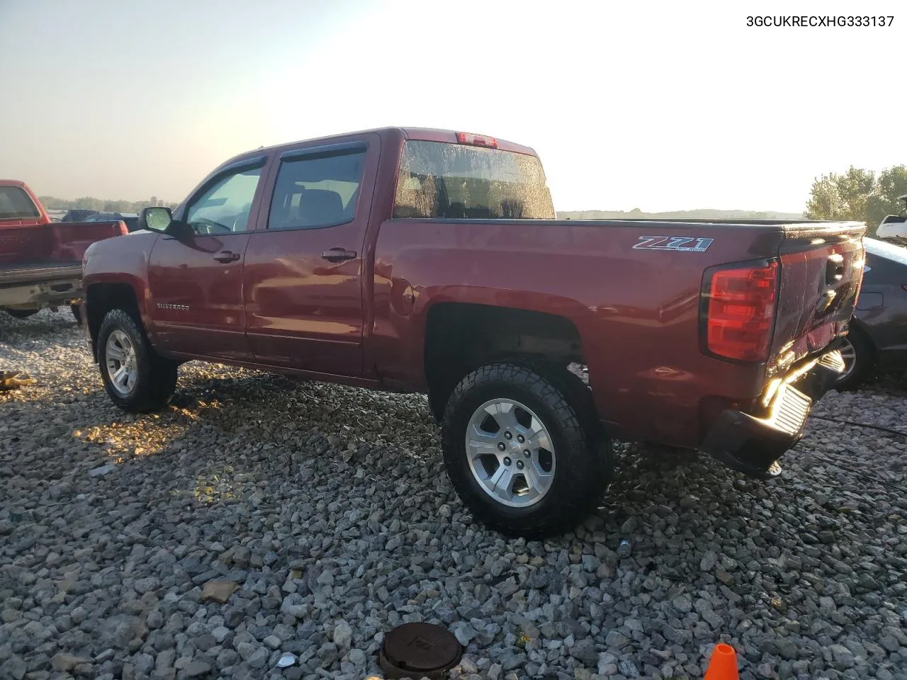 2017 Chevrolet Silverado K1500 Lt VIN: 3GCUKRECXHG333137 Lot: 71415184