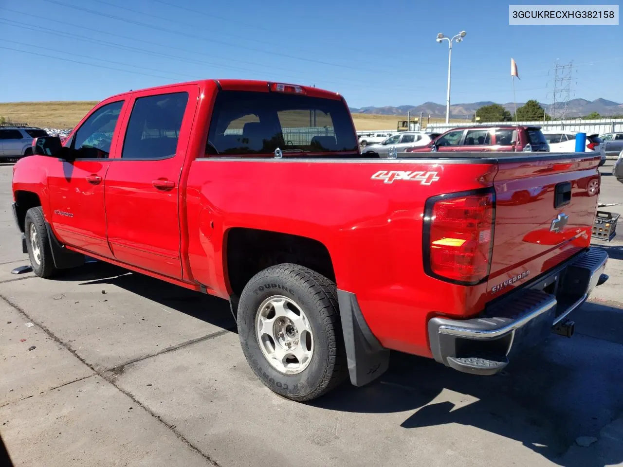 3GCUKRECXHG382158 2017 Chevrolet Silverado K1500 Lt