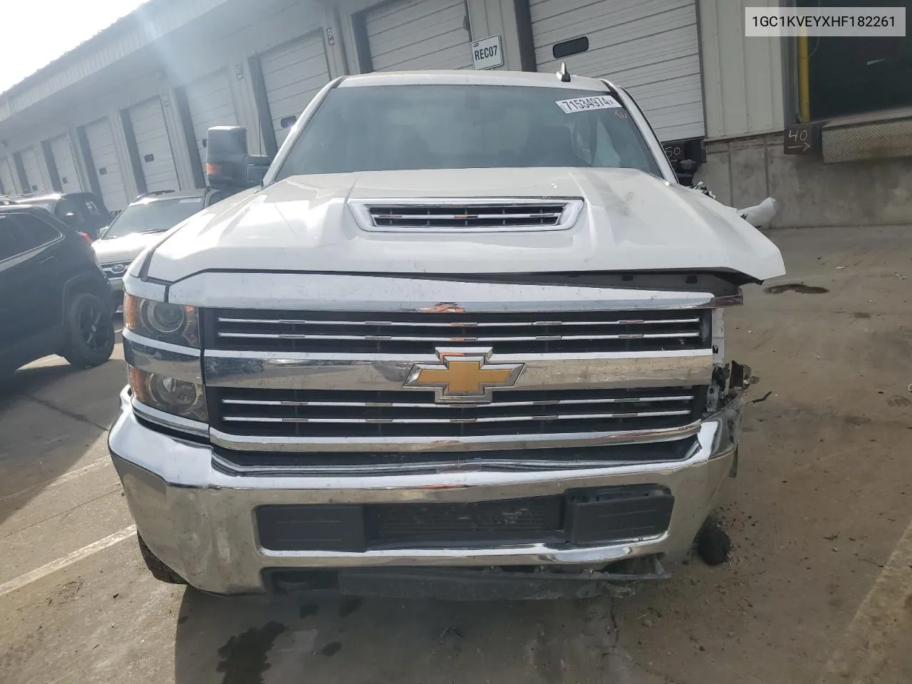 2017 Chevrolet Silverado K2500 Heavy Duty Lt VIN: 1GC1KVEYXHF182261 Lot: 71534974