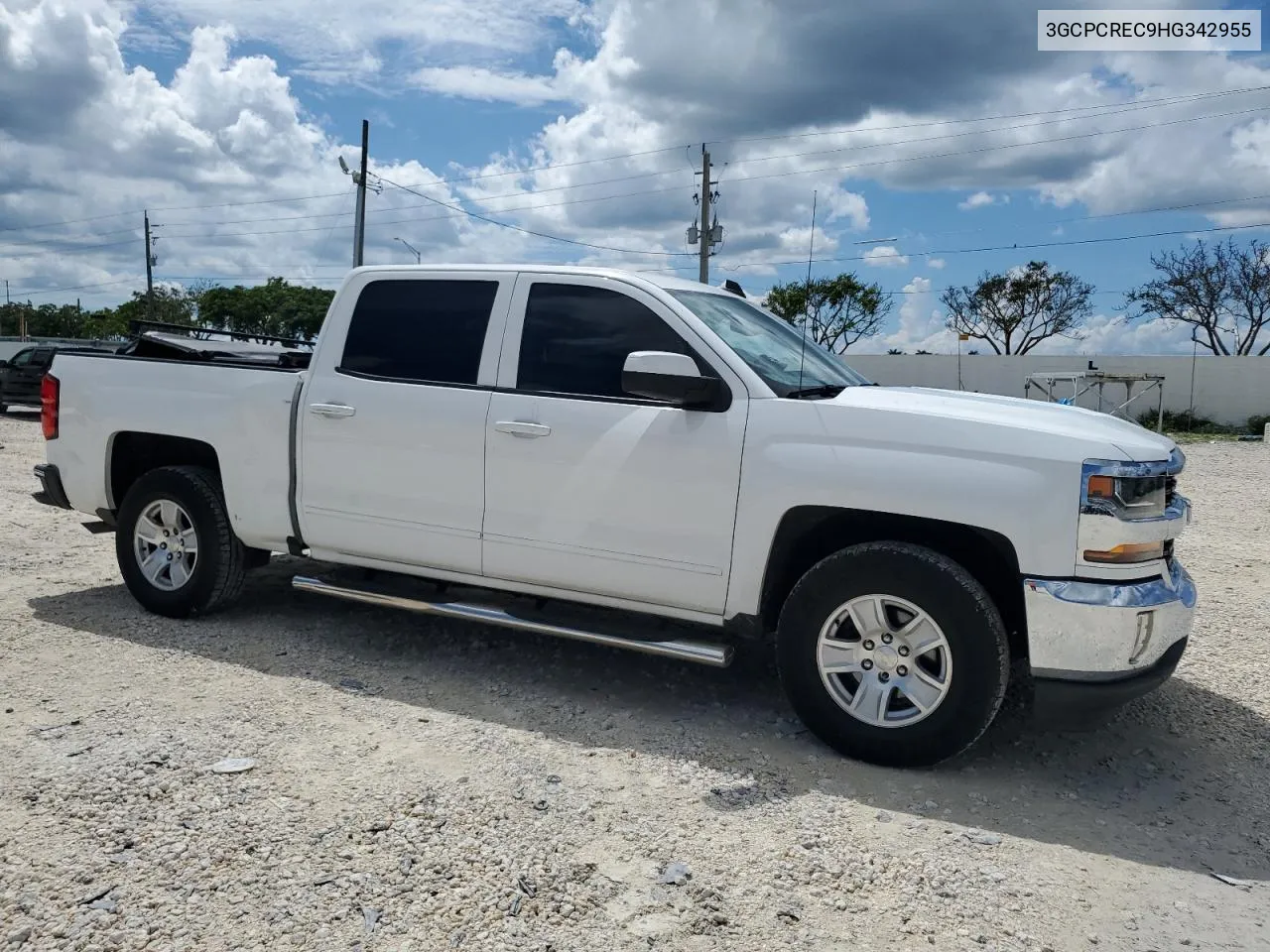 2017 Chevrolet Silverado C1500 Lt VIN: 3GCPCREC9HG342955 Lot: 71553944