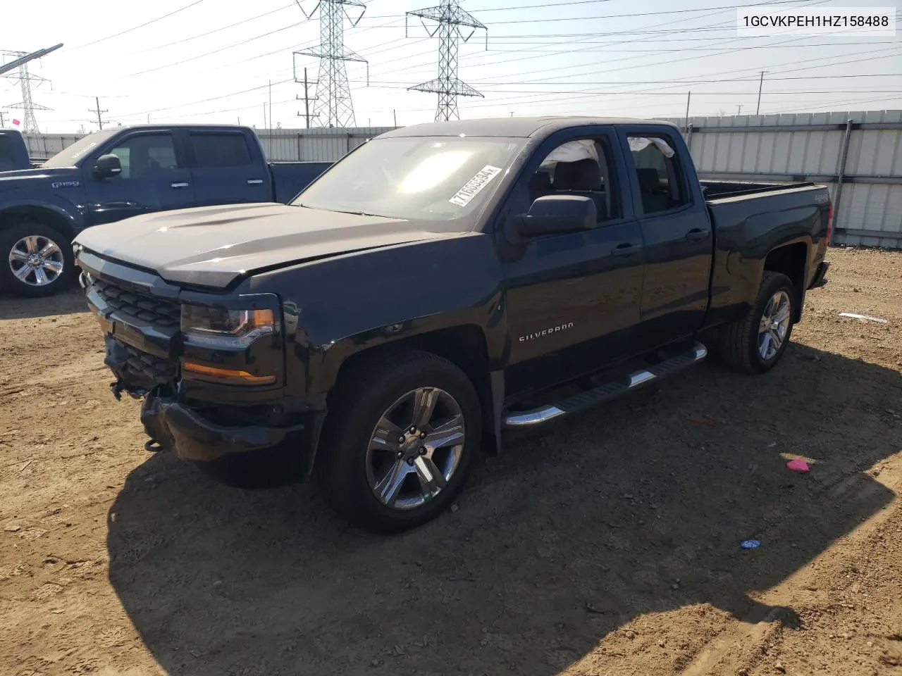 2017 Chevrolet Silverado K1500 Custom VIN: 1GCVKPEH1HZ158488 Lot: 71665594