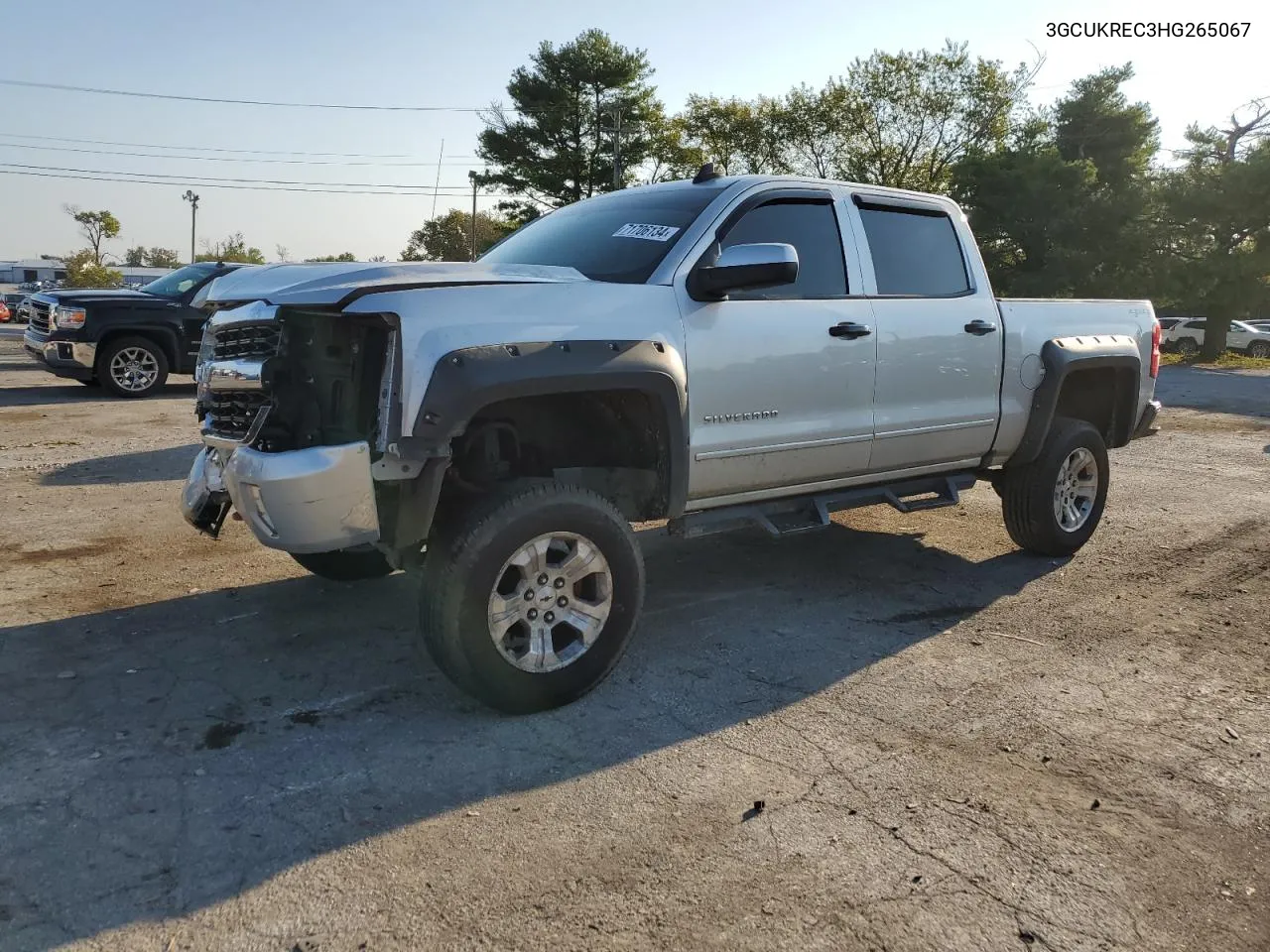 2017 Chevrolet Silverado K1500 Lt VIN: 3GCUKREC3HG265067 Lot: 71706134