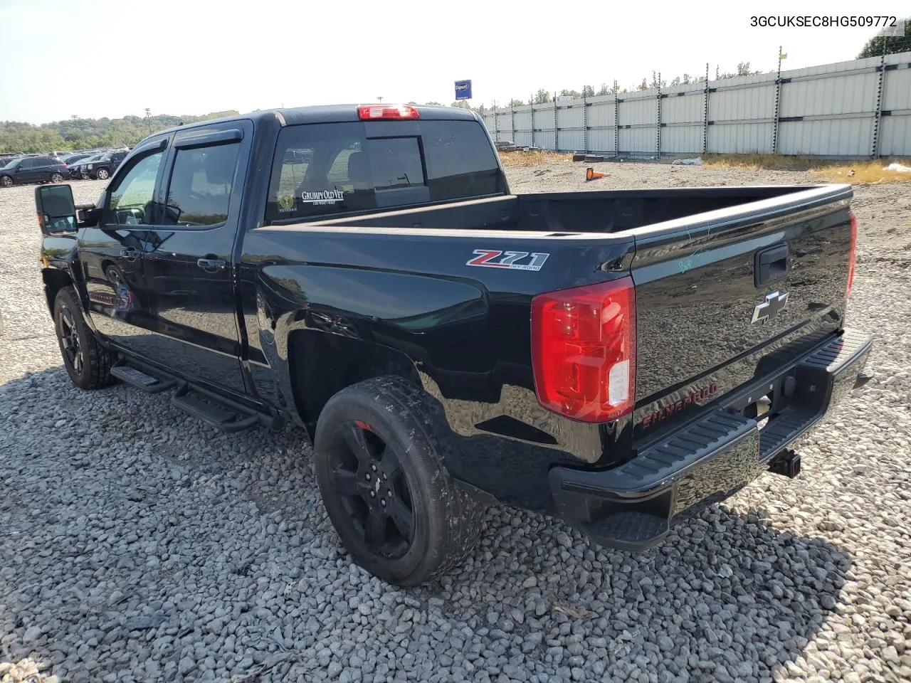 2017 Chevrolet Silverado K1500 Ltz VIN: 3GCUKSEC8HG509772 Lot: 71753394