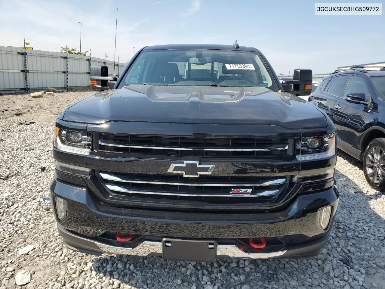 3GCUKSEC8HG509772 2017 Chevrolet Silverado K1500 Ltz